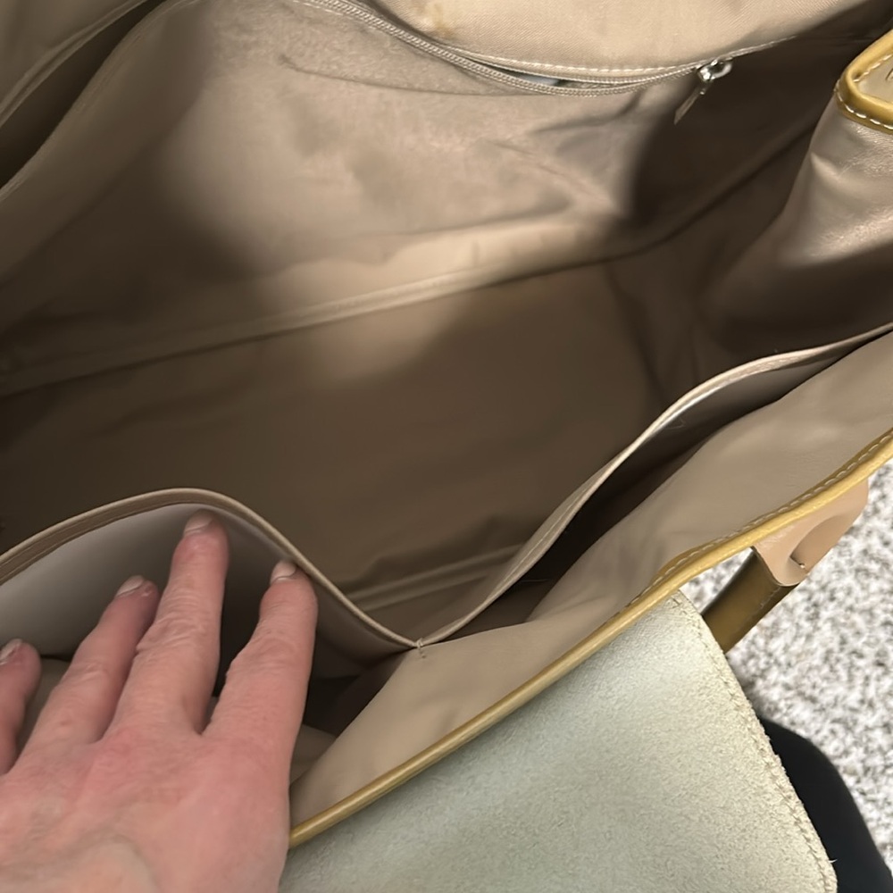 Longchamps Gold Handbag - Picture 12 of 16
